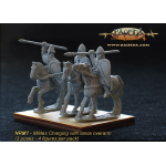 Baueda Norman milites Charging with separate lance (4 figures)