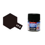 Tamiya Color Lacquer Paint LP03 Flat Black Opaco (10ml)