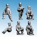 Great War Miniatures French Artillery Crew in Kepis (28mm)