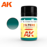 AK Interactive Blue Green for Green Camo Filter 35ml