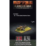 Flames of War Volksgrenadier 7.5cm Gun Platoon