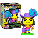 Villains POP! Vinyl Figure #1081 Captain Hook Special Edition Blacklight 9 cm