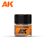 AK INTERACTIVE: Clear Orange 10ml colore acrilico lacquer REAL COLOR