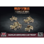 Flames of War Daimler Armoured Car Troop