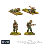 Bolt Action Chindit Flamethrower & Light Mortar Teams