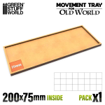 Green Stuff World Movement Tray 200x75mm (1pz)