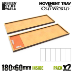 Green Stuff World Movement Tray 180x60mm (2pz)