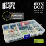 Green Stuff World Bits Box Small Size 170x95mm