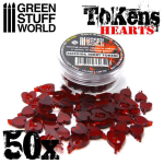 Green Stuff World Bleeding Heart Tokens (50pz)