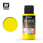 Vallejo Premium Airbrush Color Fluorescent Yellow 60ml