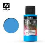 Vallejo Premium Airbrush Color Fluorescent Blue 60ml