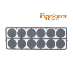 Fireforge Games Basette Tonde in Plastica 25mm (12Pz)