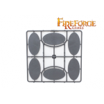 Fireforge Games Basette Ovali in Plastica 60x32mm (6Pz)