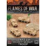 Flames of War SdKfz 231 Heavy Scout Troop