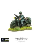 Bolt Action Bersaglieri Moto Guzzi GT17 Motorbike with LMG A