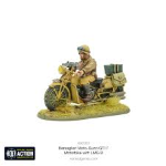 Bolt Action Bersaglieri Moto Guzzi GT17 Motorbike with LMG B