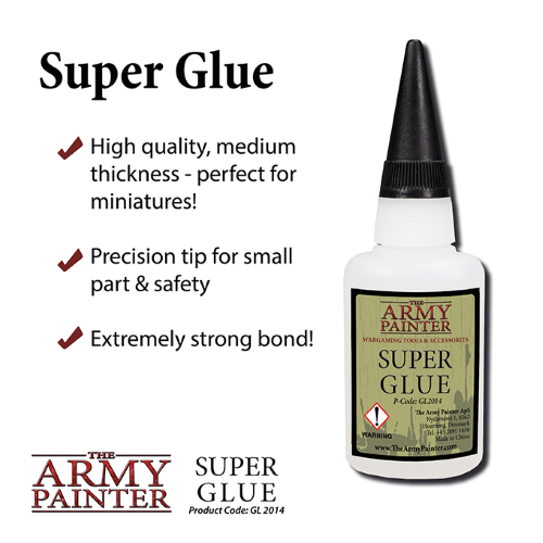 Tempus Fugit Shop  GL2014 - Army Painter Super Glue Colla per Metallo -  Army Painter
